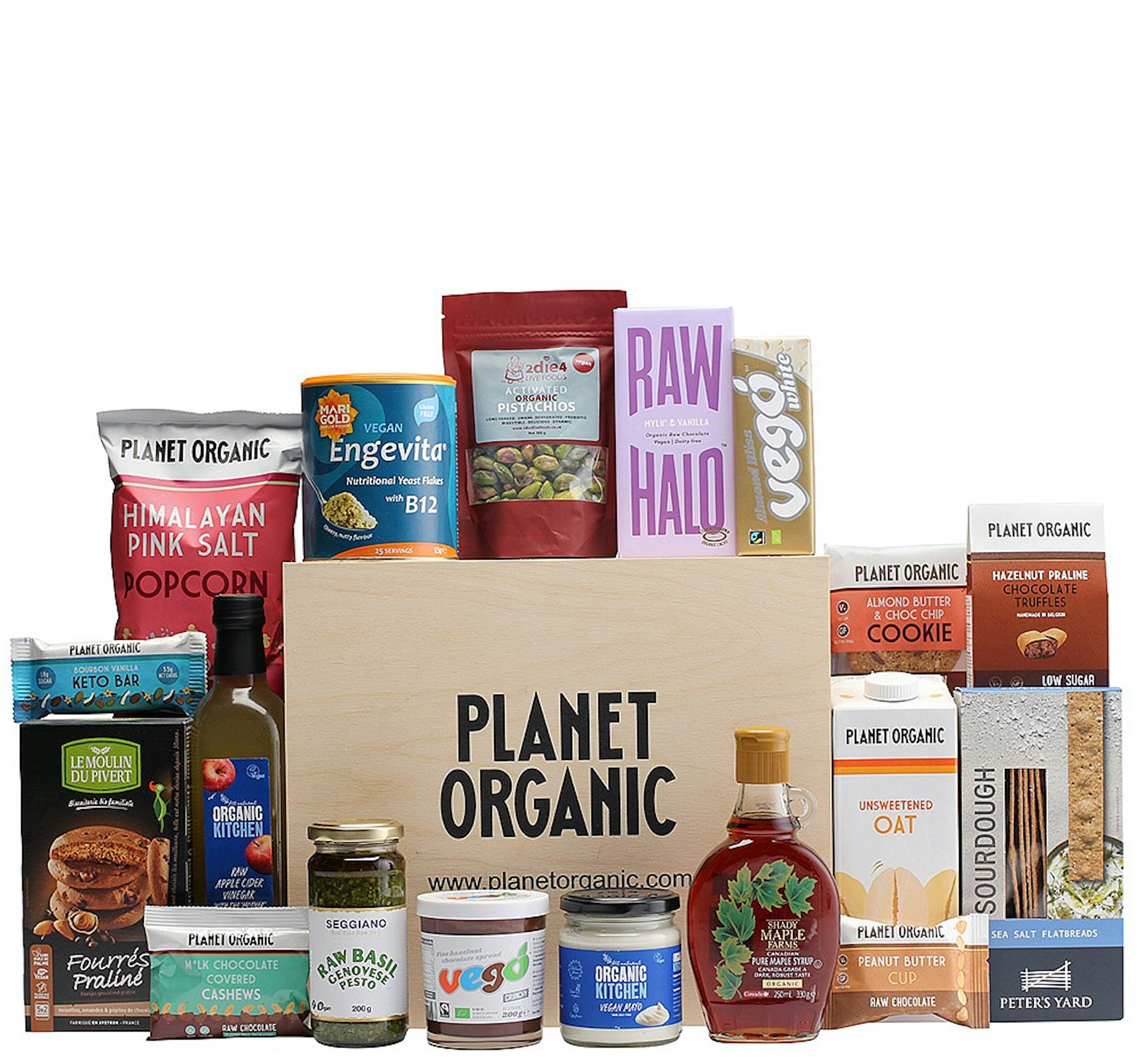 Organic's Vegan & GlutenFree Hampers are ideal for Christmas
